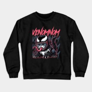 Venomnom | Cat | Villain | Anti-Hero | Movie Icon | Pop Culture Crewneck Sweatshirt